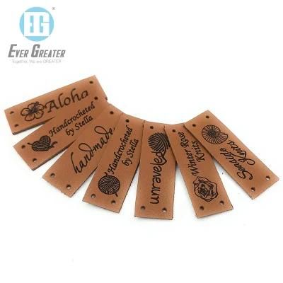 Custom TPU Leather Label Logo