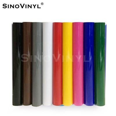 SINOVINYL 140g Super Gloss Colored PVC Material Roll Signboard Material Cutting Vinyl
