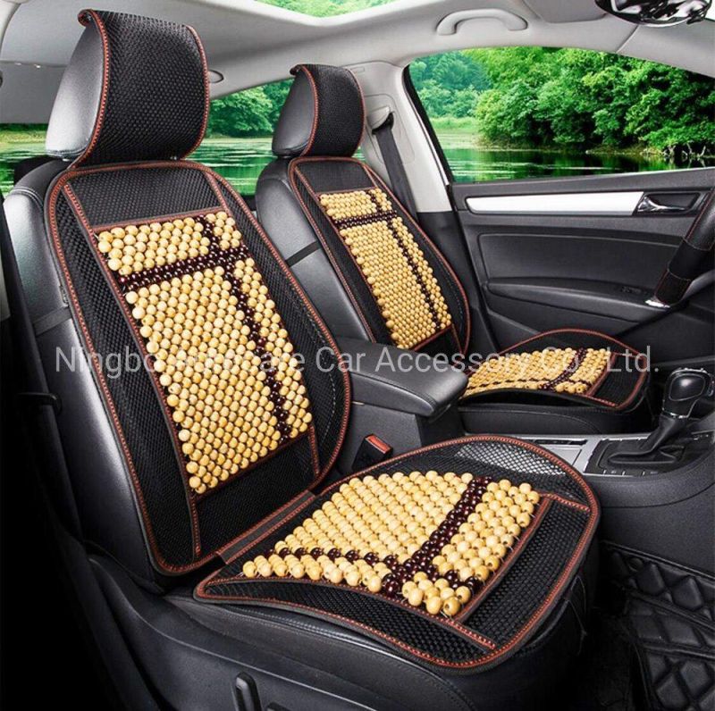 High Quality Wooden Bead Bamboo Car Seat Cushion