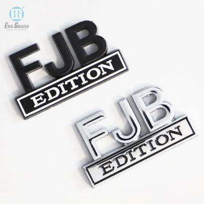 Custom Fjb Emblems for Car with Over 25 Years Experience and ISO Certs