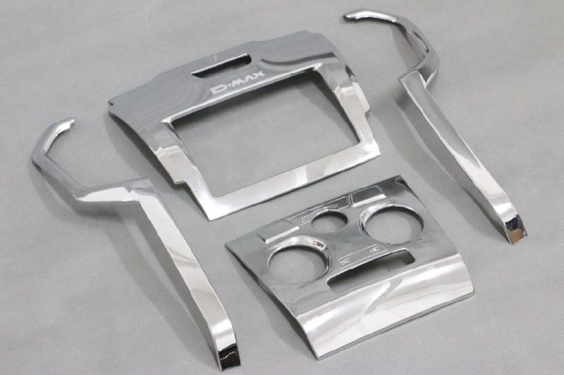 Color/ Black Front Fog Light Cover for Isuzu D-Max 2015