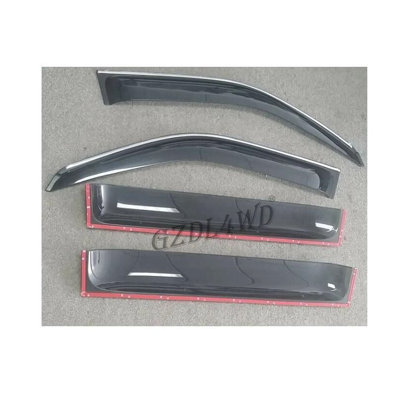 4X4 ABS Black Window Visor for Toyota Landcruiser LC100