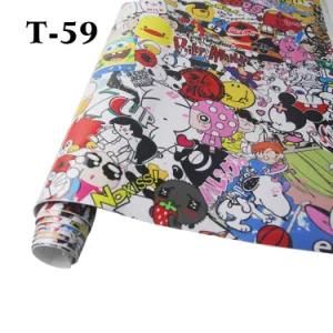 1.52X30m Printable PVC Self Adhesive Vinyl Sticker Bomb Auto Vinyl