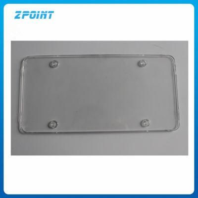 Car Accessories Unbreakable Flat License Plate Cover Shield