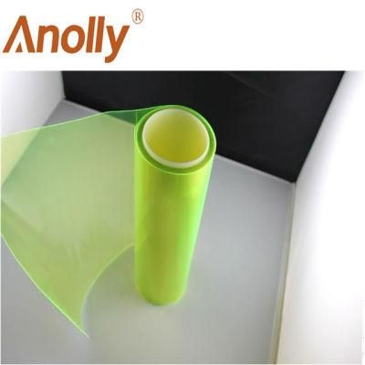 Colored Cheap Price Headlight Strech Film Plastic Wrapping Film Car Wrap Film Car Light Colors Change Body