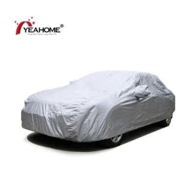 Full Car Covers Waterproof Snow Resistant Anti-UV Silver Coating Cover