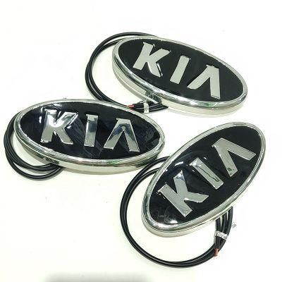 Anti-Scratch Automobile 4D Car Badge Light