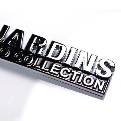 Customized Nameplate ABS Plastic Chrome Company Brand Logo Metal Badge