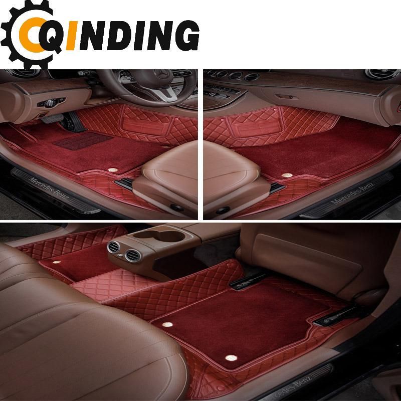 Chinese Factory Wholesale 3D Car Mats Interior Accessories Leather Car Mat for Right Hand Drive