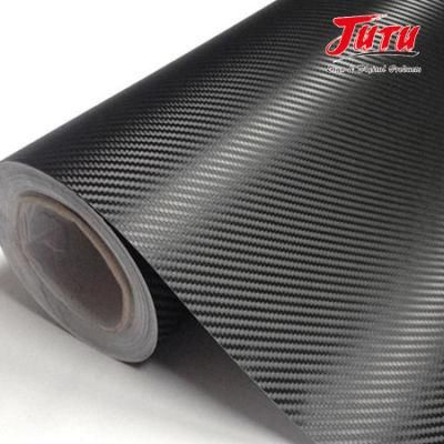 Jutu Affordable 3D Carbon Fiber Vinyl Car Adhesive Sticker with Long Life Time