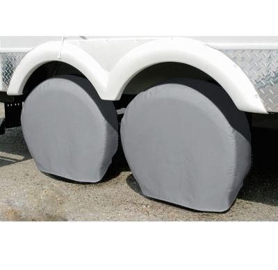 RV Tire Set of 4 - Waterproof Durable Automobile Tire Cover Set with Polyester Material - Long-Lasting