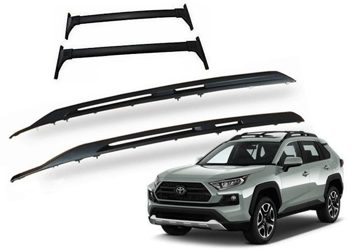 Auto Accessory OE Design Roof Rack Luggage Carrier for Toyota RAV4 2019 2020 Top Cargo Basket