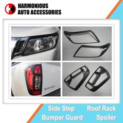 Headlight Bezels and Taillight Cover for Nissan Navara (NP300) 2015