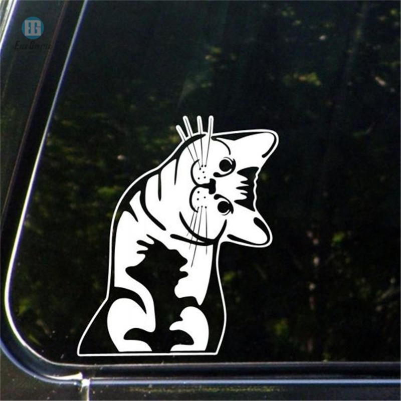 Four Color White Die Cut Car Vinyl Decals ISO/Ts16949 Certified
