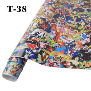 High Quality 1.52X30m Adhesive Vinyl Graffiti Film Sticker Bomb Car Wrap