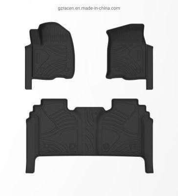 Wholesale 5D TPE Car Floor Mat Use for Chevrolet Silverado 2019-2020