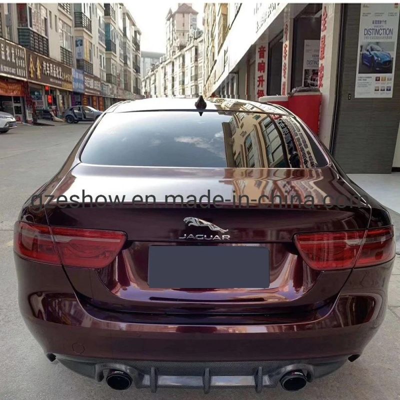 Air Bubble Free Glossy Metallic Black Rose Wrap Vinyl Film