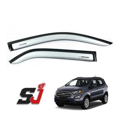 Compression Side Window Deflectors Door Visor Protection for Ecosport 2018