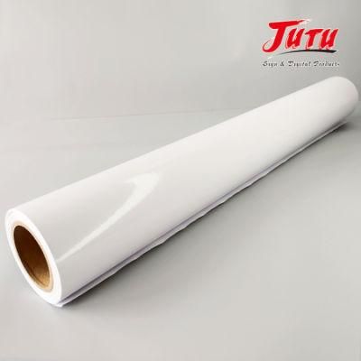 Jutu Hot Selling Self Adhesive Film Digital Printing Vinyl with Long Life Time