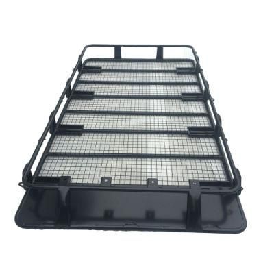 4X4 Auto Accessories Pickup Universal Black Steel Roof Rack Basket for Hilux Dmax L200