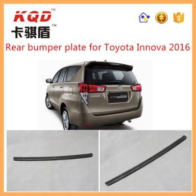 Rear Bumper Matte Black Rear Bumper Plate for Toyota Innova