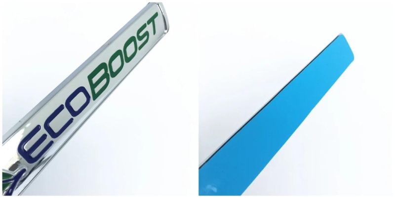 Ecoboost Emblem Ford Bronco Mustang Emblem Fender Badge Decal Sticker Logo Car Accessories Car Parts Decoration ABS Plastic