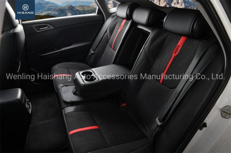 Red and Black Car Seat Covers Universal Seat Cushion
