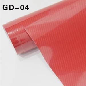 1.52X18m Car Foil Stickers 5D Carbon Fiber Wrap 3m 3D/4D Carbon Fiber Vinyl Film