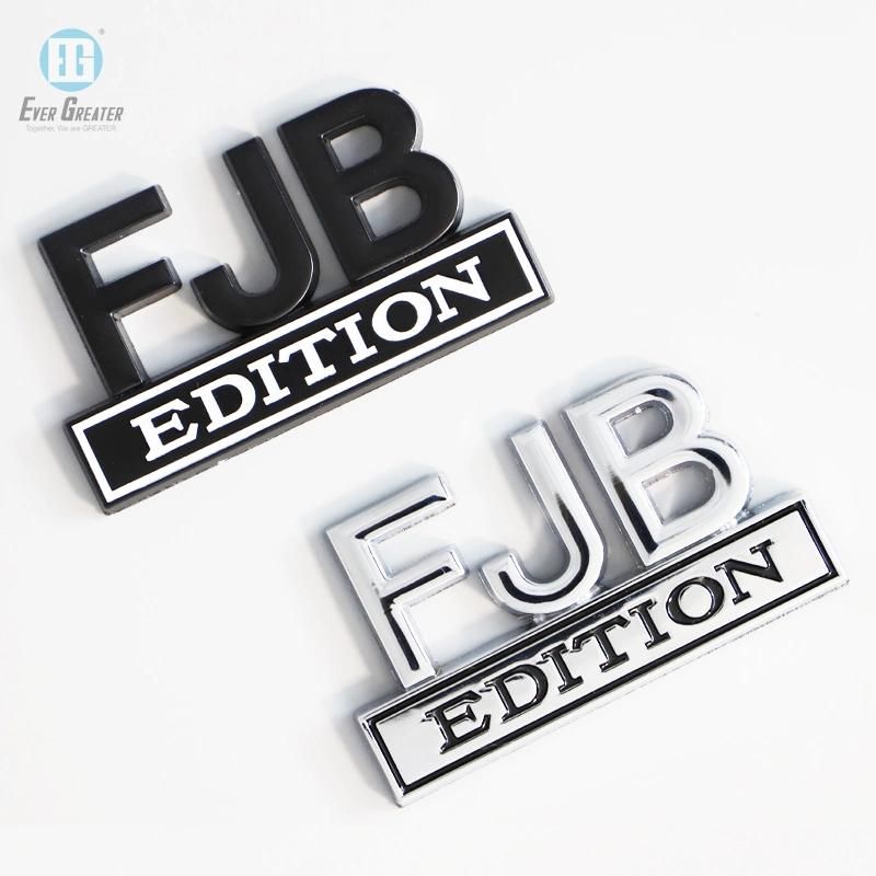 Fjb Car Emblem Badges with Over 25 Years Experience and ISO Certs