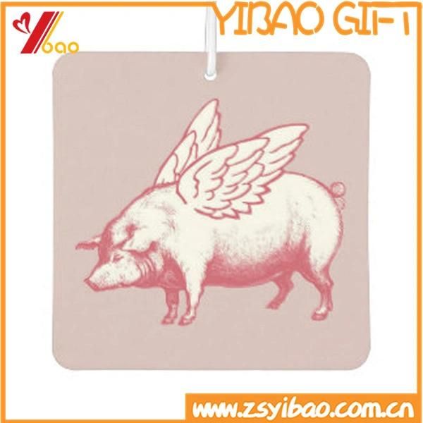 Customize Pink Angel Pig Car Air Freshener with New Car Scent (AF004)