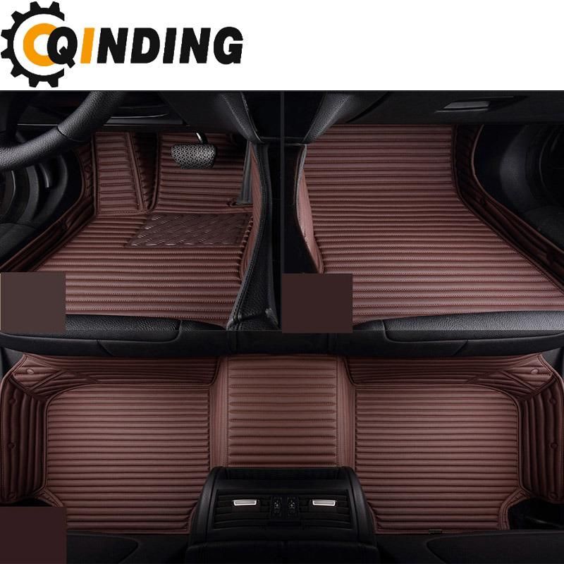 Fashion 3D Car Floor Mats Waterproof Leather, Foam and TPE Raw Material