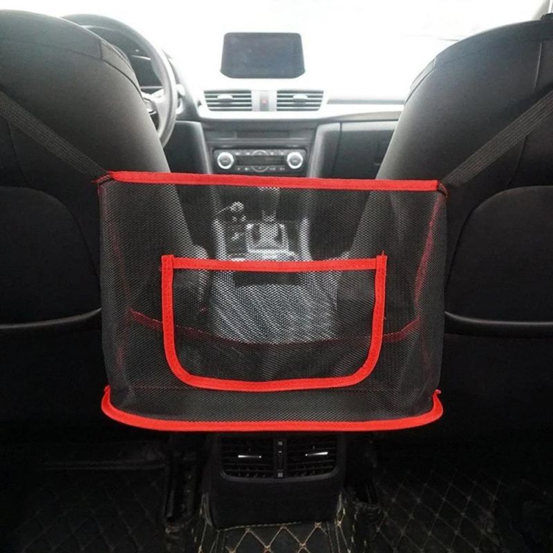 Bag Large Capacity Bag for Purse Storage Phone Documents Car Seat Storage Bag Car Net Pocket Handbag Holder Wyz19548