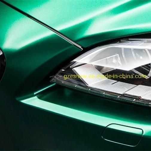 Matte Metallic Green Electro Pearl Vinyl Sticker