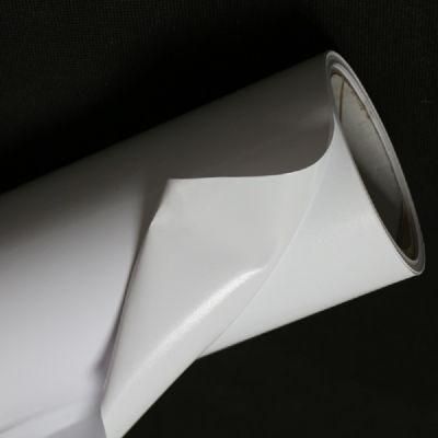 80 Micron 100 Micron PVC Sticker Paper Rolls Self Adhesive Vinyl for Advertising