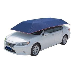 Portable Folding Windproof 4.0X2.1m Car Umbrella Sunshade for Universal Cars