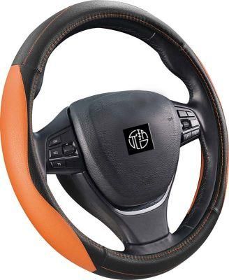 Wholesale PVC PU Leather Universal Car Steering Wheel Cover