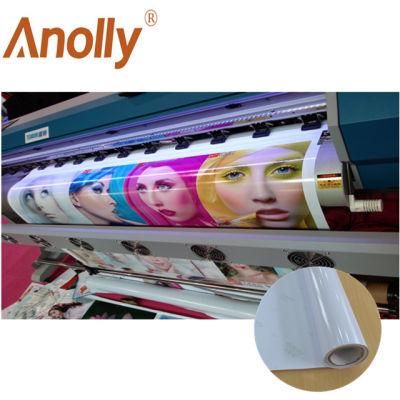 Car Body Advertising Material Printing White Glue Self Adhesive Vinyl