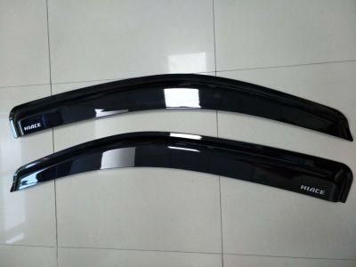 New Injection Black Weathershield Sun Visors for Toyota Hiace