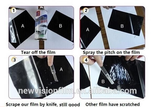 2 Ply Non Reflective Scratch Resistance Car Window Tinting Film