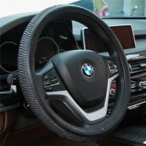 Black Line 37cm-38cm Car-Styling Sport Auto Steering Wheel Covers