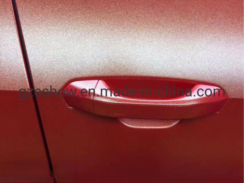 Car Decoration Matte Diamond Chameleon Gold Red Car Wrap Film