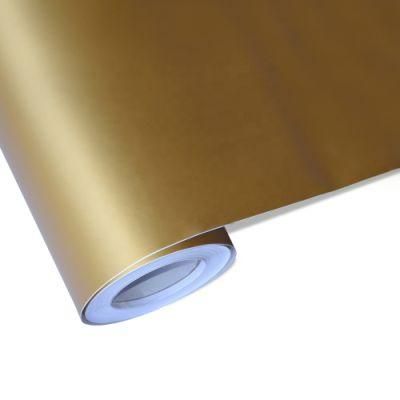 0.61/1.22m Black Matte Glossy Color Cutting Vinyl Roll Self Adhesive Cutting Plotter Film Golden Sliver