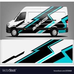 UV Print Custom Design Van Wrap for Business