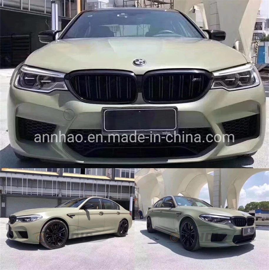 Low Tack Adhesive Glue Water Changes Color Matte Satin Car Wrap Film Vinyl