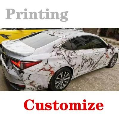 1.52*28m Decal Adhesive Vinyl Roll Air Release Printing Customized Unique Bomb Vinyl Car Tattoo Sticker