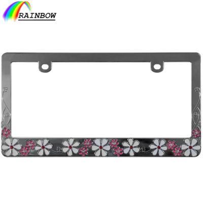 2022 Low Price Auto Body Plastic/Custom/Stainless Steel/Aluminum ABS/Classic Carbon Fiber License Plate Frame/Holder/Mold/Cover