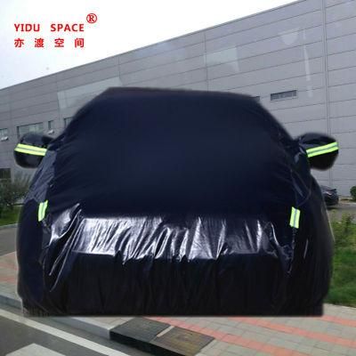 Wholesale Oxford Black Manful Portable Waterproof Sunshade Sunproof Sedan Cover