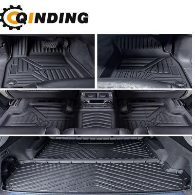 Universal 3D TPE Car Floor Mats Non-Slip Odorless Friendly All Weather Car Floor Mat Liners