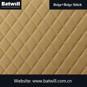 PVC Diamond Stitching Leather for Furniture, Floor Mat, Car Seat, Seat Cover