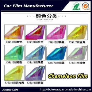 Fashion Chameleon Car Light Sticker, Chameleon Car Light Tinting Film